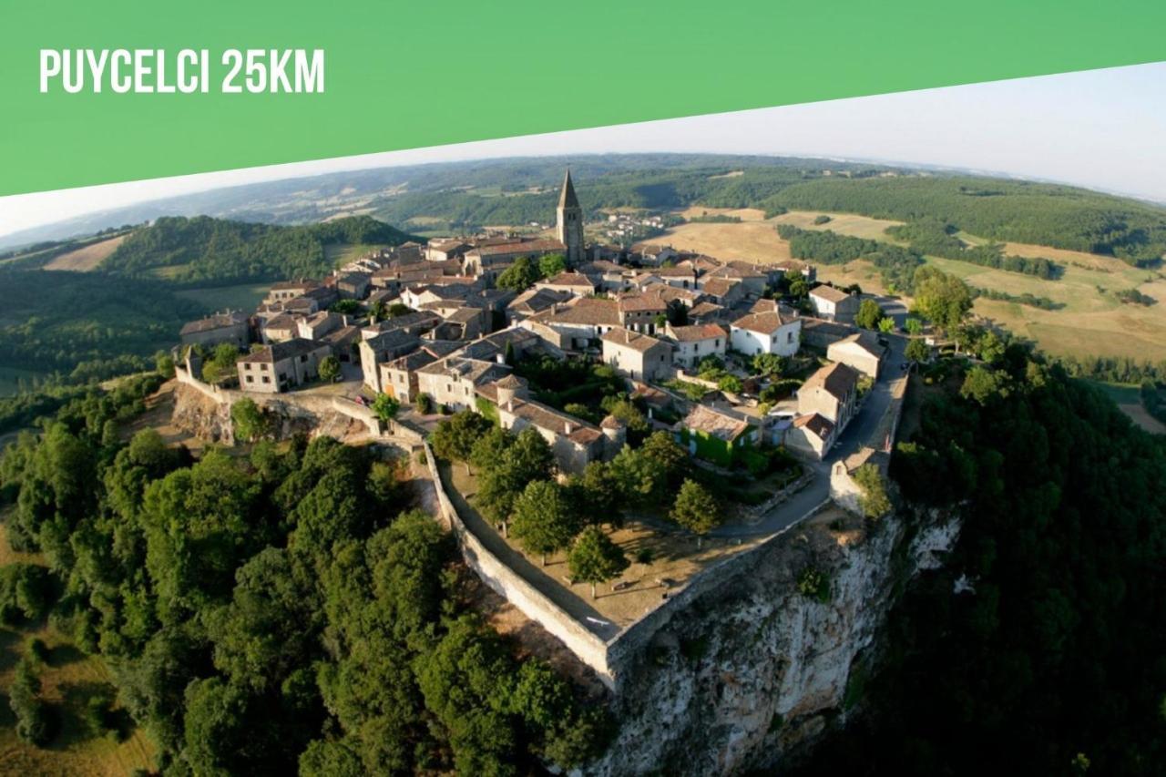 Le Cottage Duo Vigne Rouge Sauna Gaillac Entre Albi-Toulouse & Les Cottages Du Tarn Brens  Buitenkant foto
