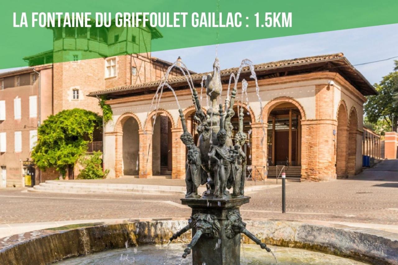Le Cottage Duo Vigne Rouge Sauna Gaillac Entre Albi-Toulouse & Les Cottages Du Tarn Brens  Buitenkant foto